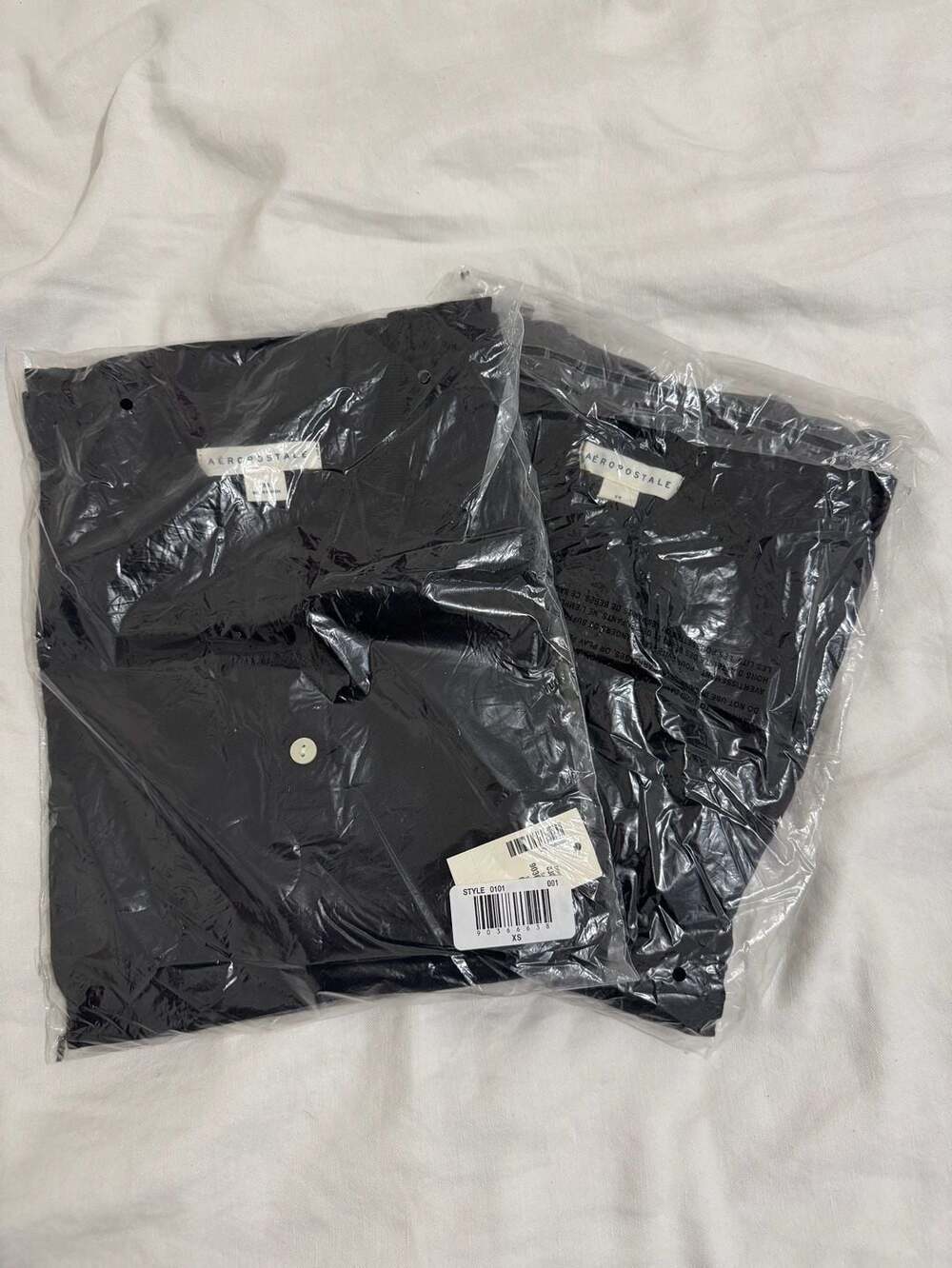 aeropostale Women's Long Sleeve Uniform Polo Shirts (PACK OF TWO)